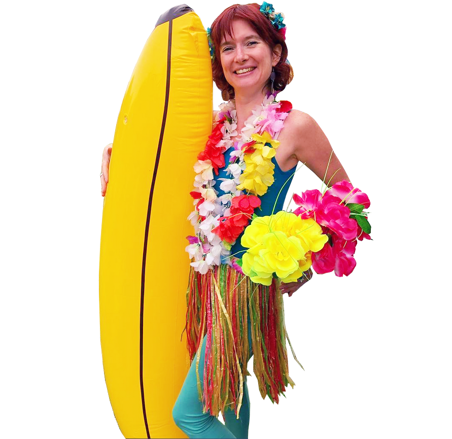 Hula Tallulah children's Hawaiian themed party entertainer in London